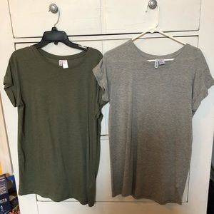 H&M long tees